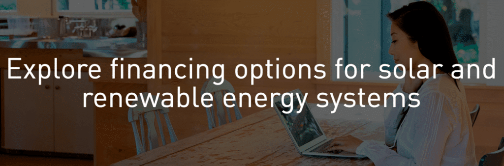 PG&E Renewable Energy Tools & Solar Panel info - finance options