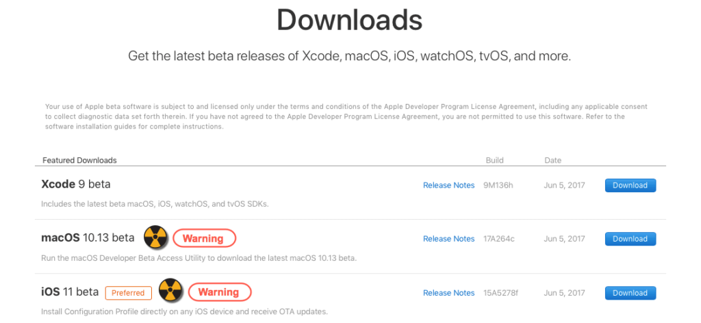Apple beta iOS 11 & macOS 10.13 tips and tricks - downloads