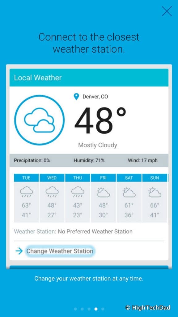 Rachio Smart Sprinkler Controller Review - connect to weather station