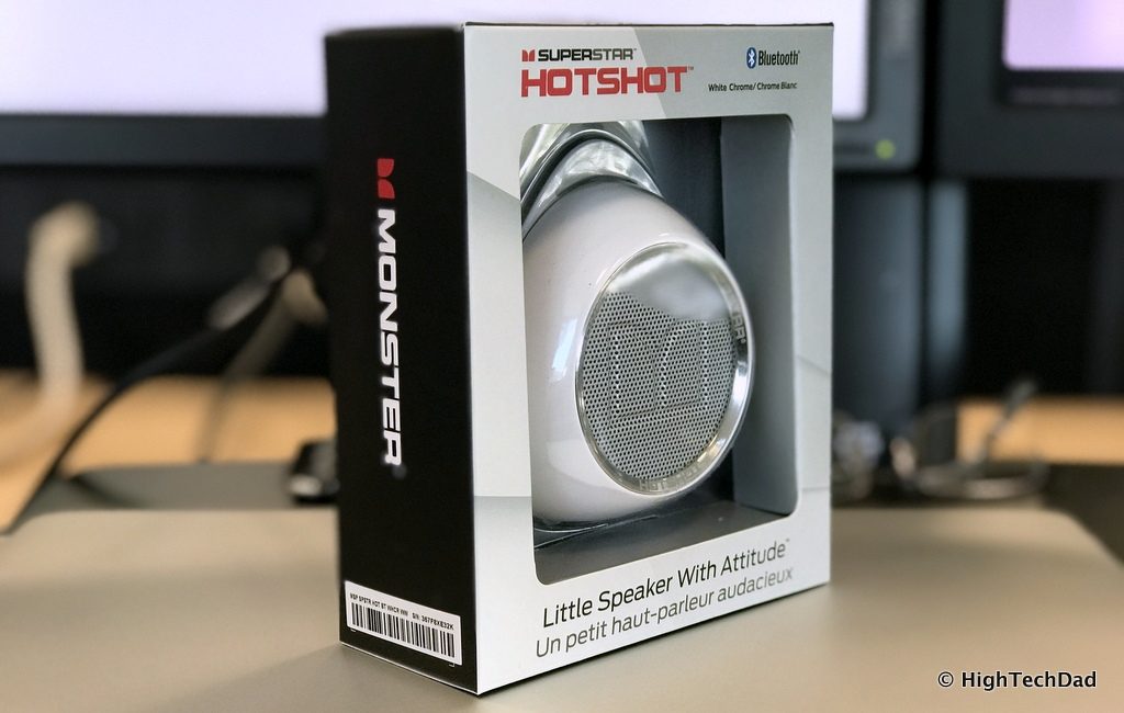 Monster SuperStar HotShot Bluetooth Speaker - side box