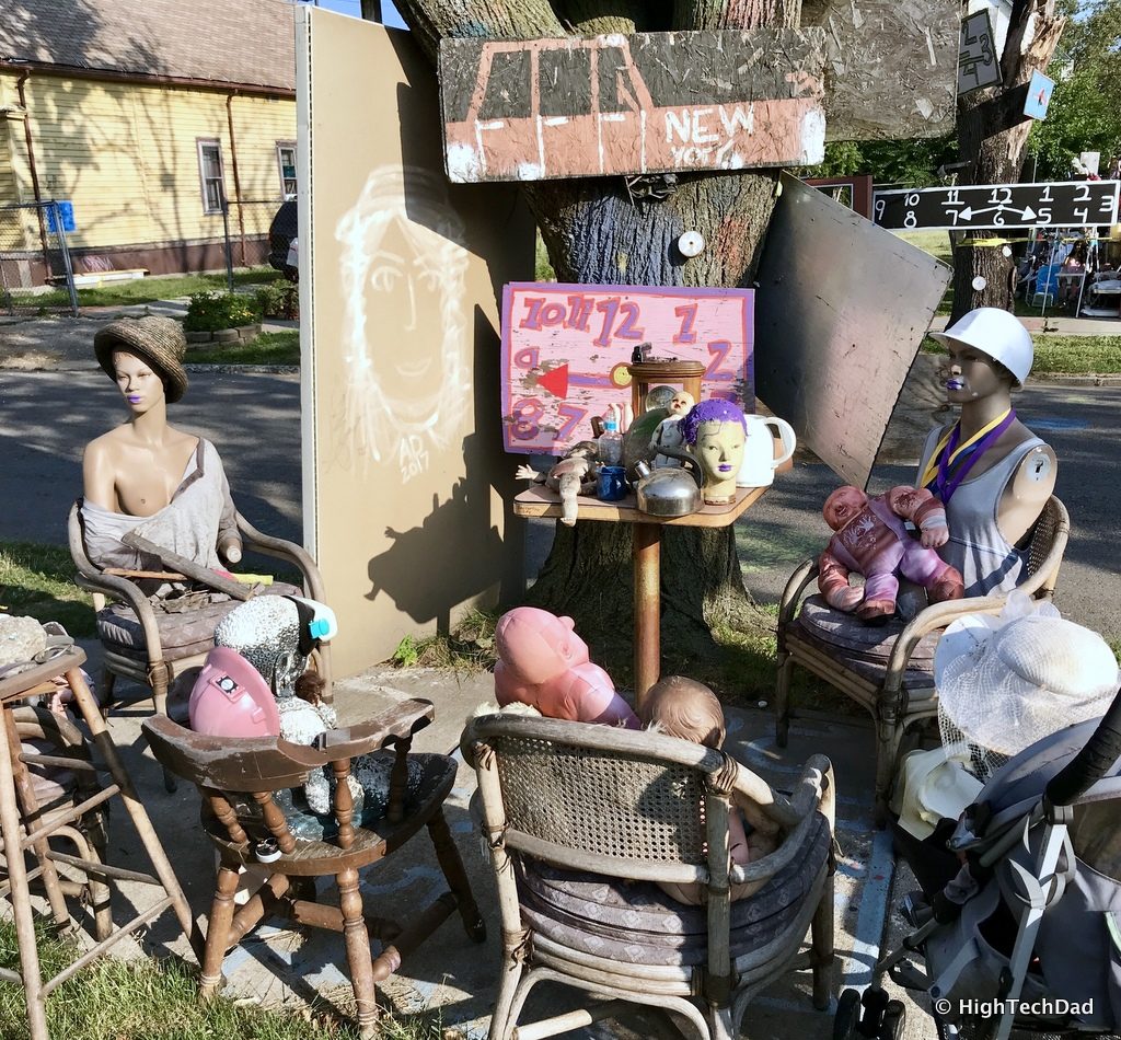 HTD 2018 Chevy Traverse - Heidelberg Project sculpture