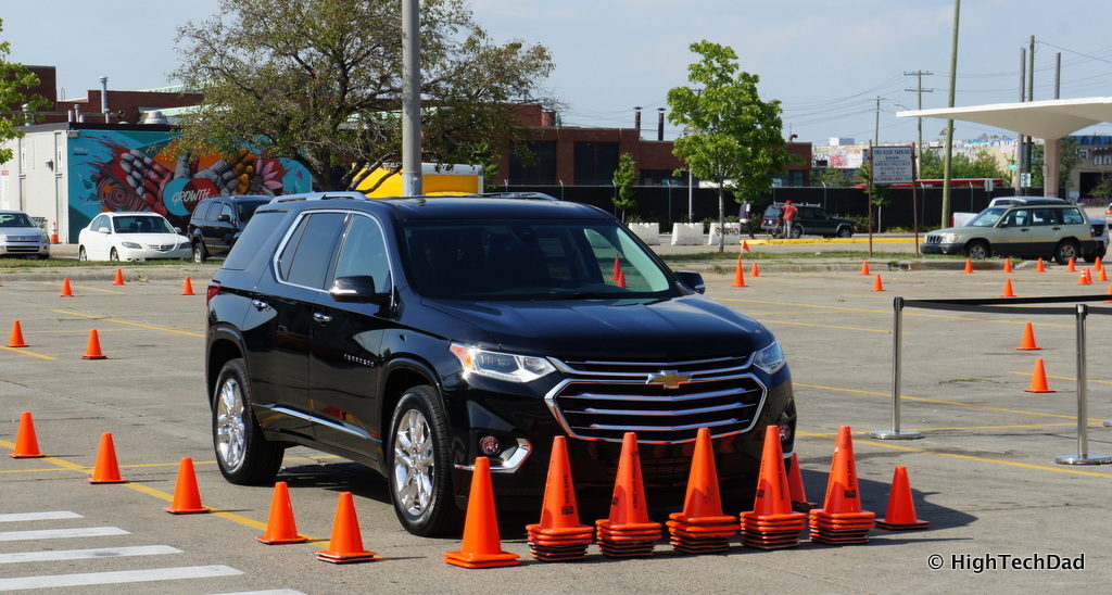HTD 2018 Chevy Traverse - obstacle course