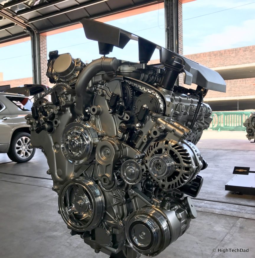 Traverse Engine Block Finding New Roads in Michigan in the 2018 Chevy Traverse - HighTechDad™