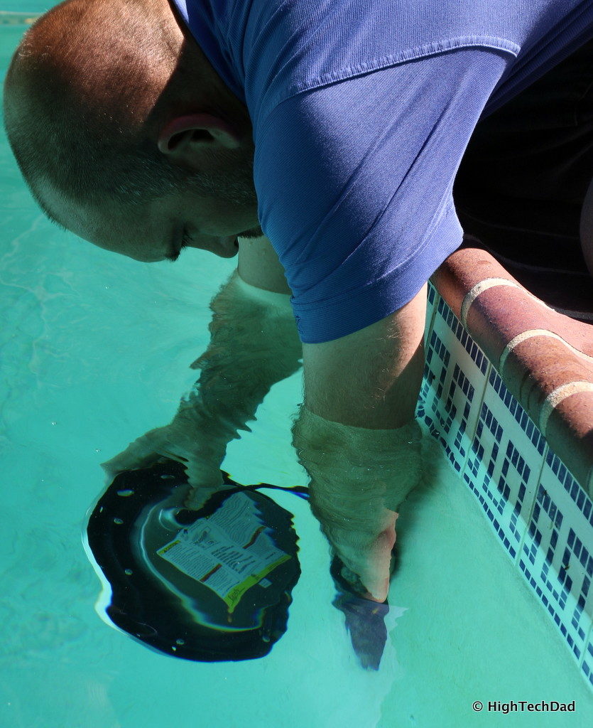 HTD pool upgrade - installing Watercolors LED lights