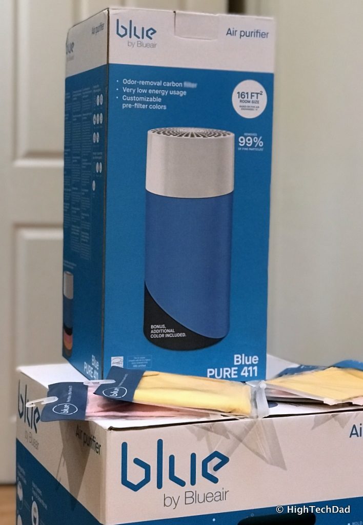 Blueair Blue Pure Family air purifiers in box