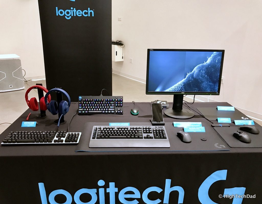 Logitech 2017 Holiday Tech Media Preview - Logitech G table