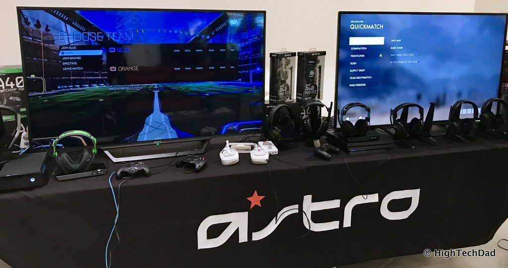 Logitech 2017 Holiday Tech Media Preview - Astro Gaming table