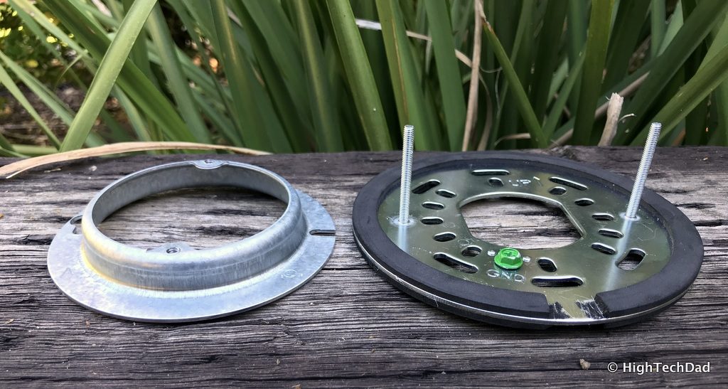 Ring Floodlight Cam - custom bracket