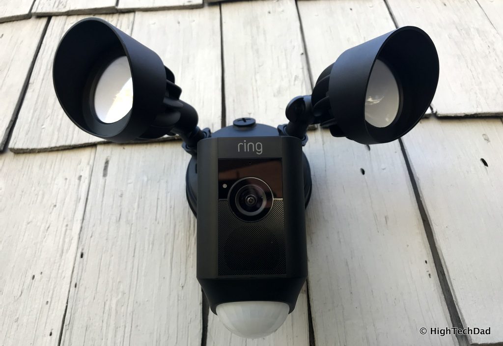 Ring Floodlight Cam - mounted