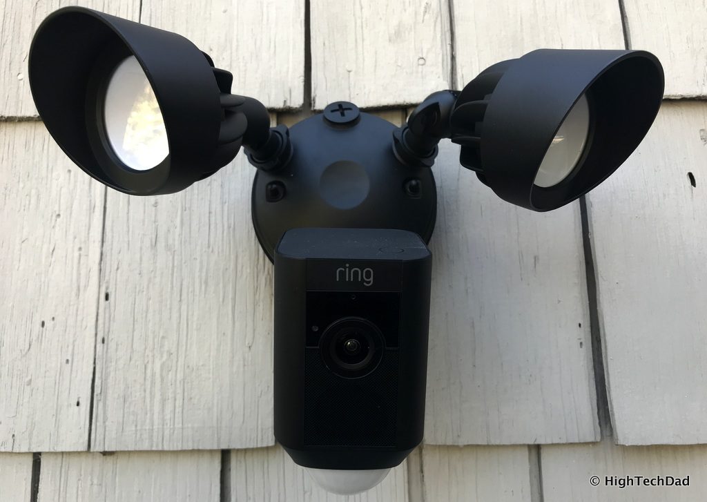 Ring Floodlight Cam - mounted