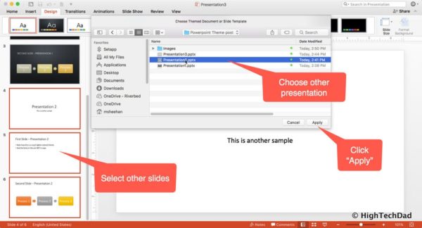 How To Easily Apply Multiple PowerPoint Slide Designs or Themes to a ...
