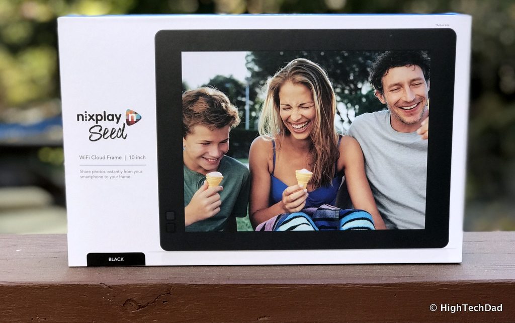 Nixplay Seed Digital Frame Review - boxed