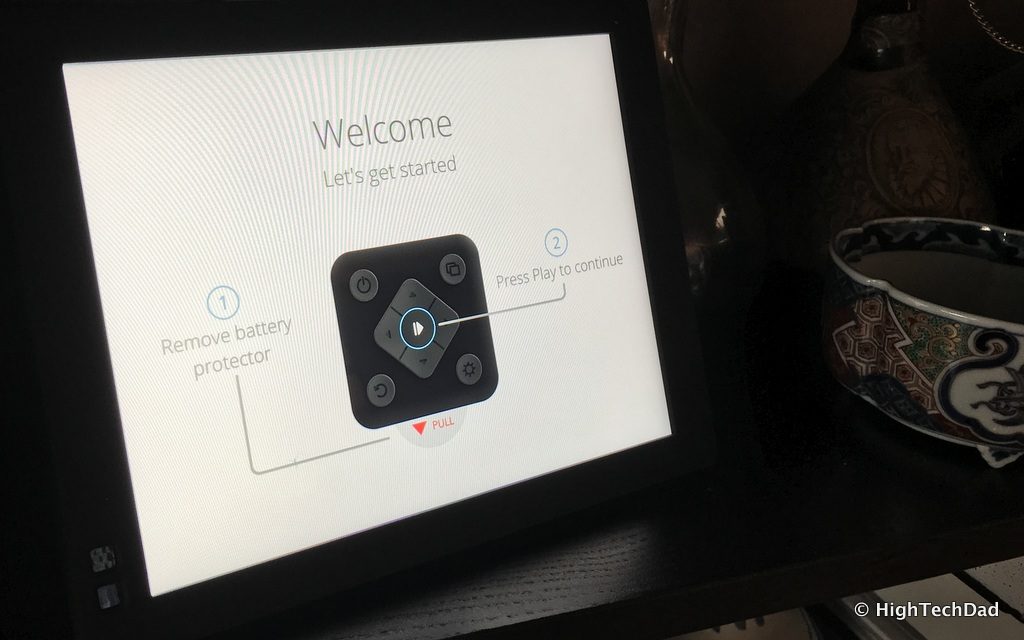 Nixplay Seed Digital Frame Review - get the remote