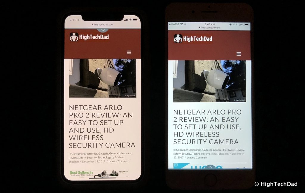 HTD Apple iPhone X - iPhone X versus iPhone 8 Plus