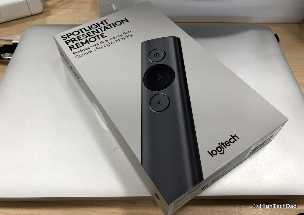 HTD Logitech Spotlight Cordless Presenter - boxed