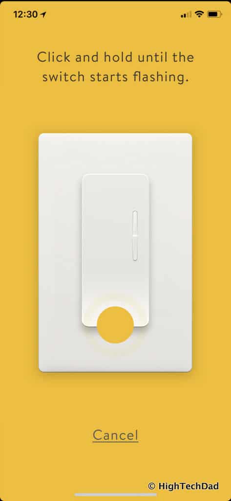 Noon Home Intelligent Switches - extension flashing 