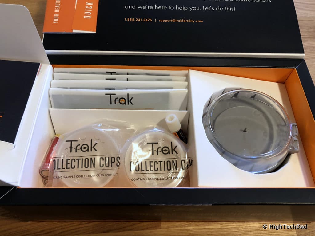 Trak Male Fertility Testing System - 4 test kits