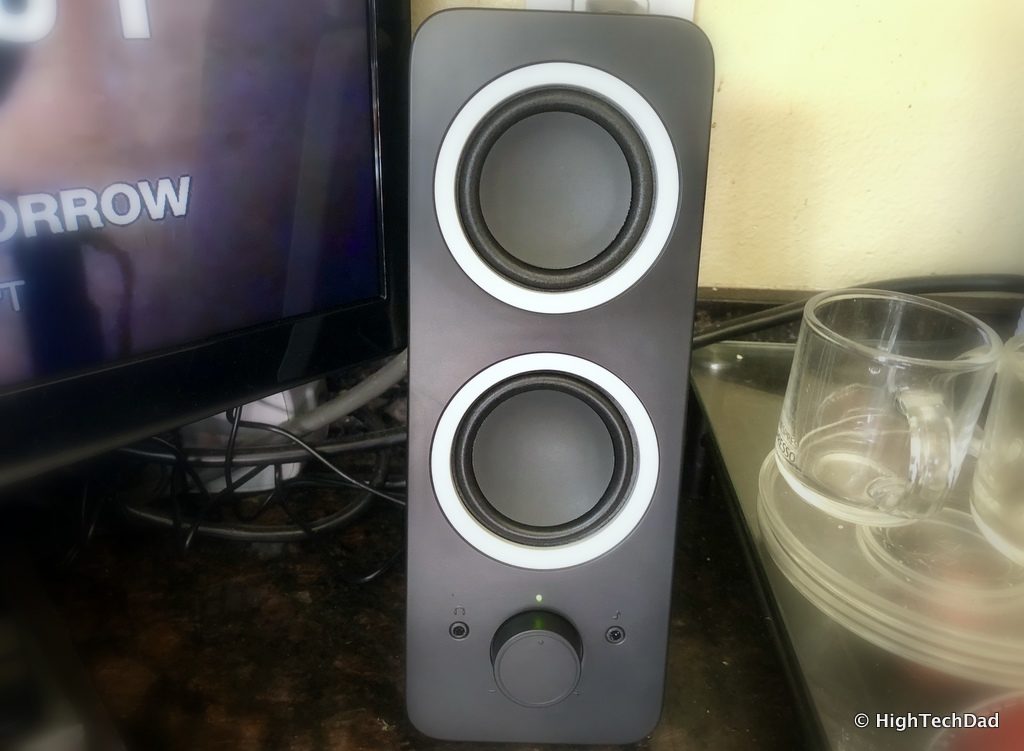 HTD Logitech Speaker review - volume control