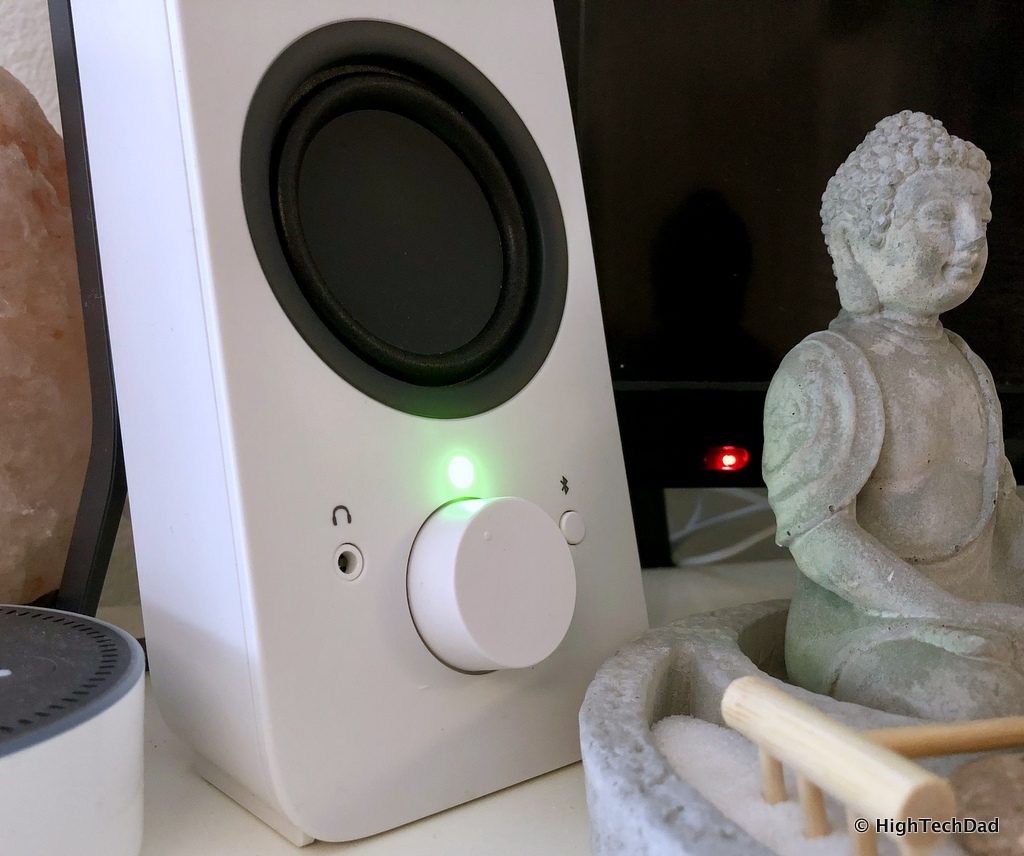 HTD Logitech Speaker review - speaker on