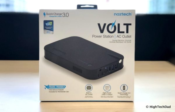 Naztech VOLT Power Station review - boxed