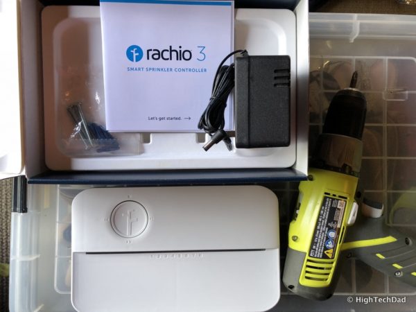 HTD Rachio Gen3 Review - in the box