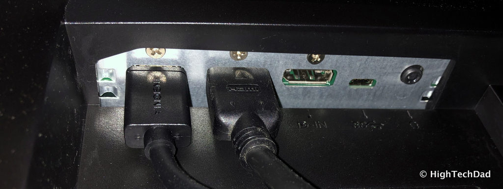 BenQ EW3270U monitor review - ports
