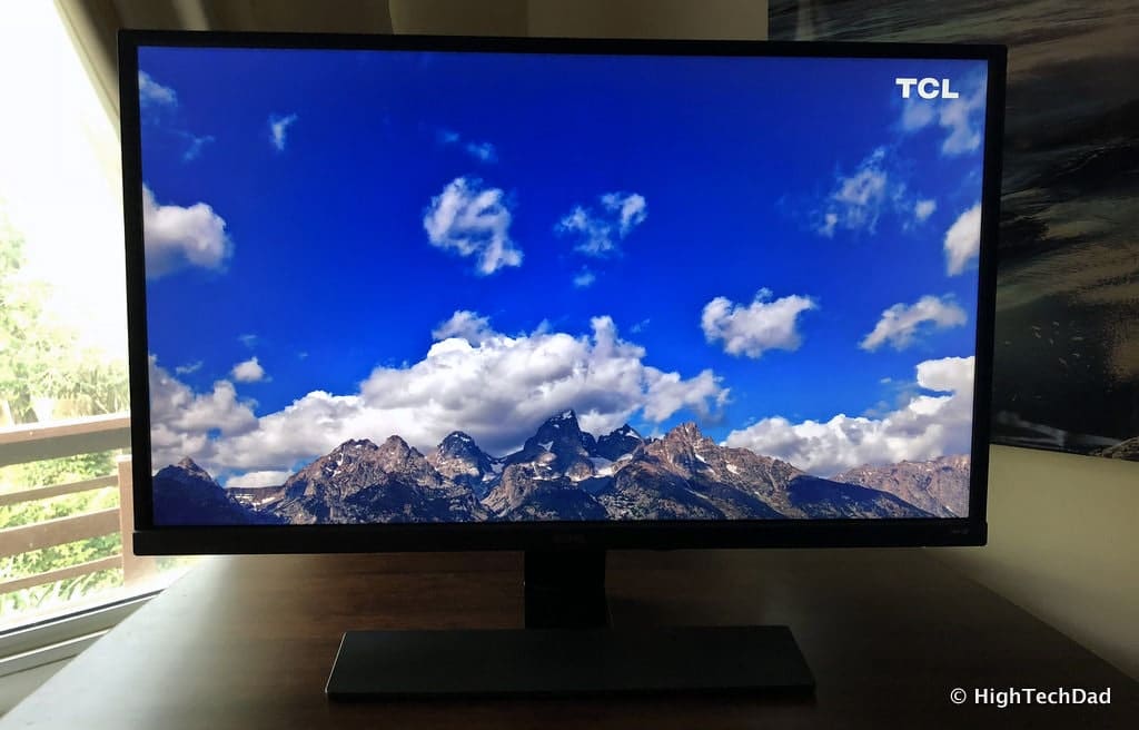 BenQ EW3270U monitor review - blue display