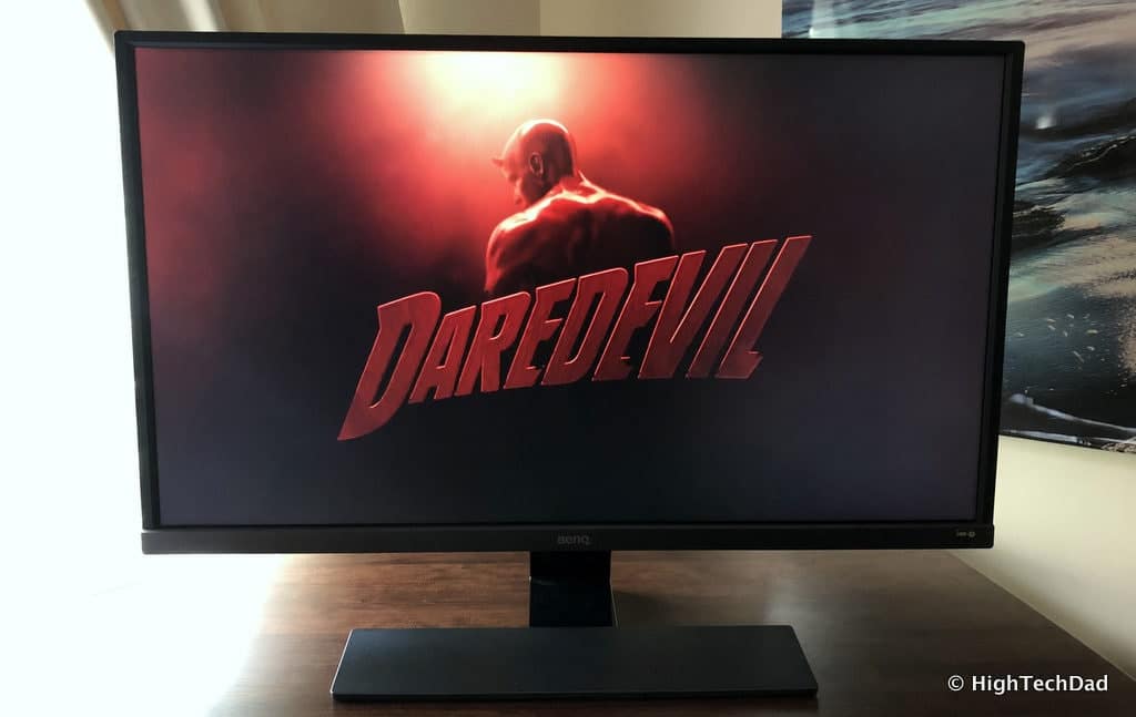 BenQ EW3270U monitor review - Netflix HDR