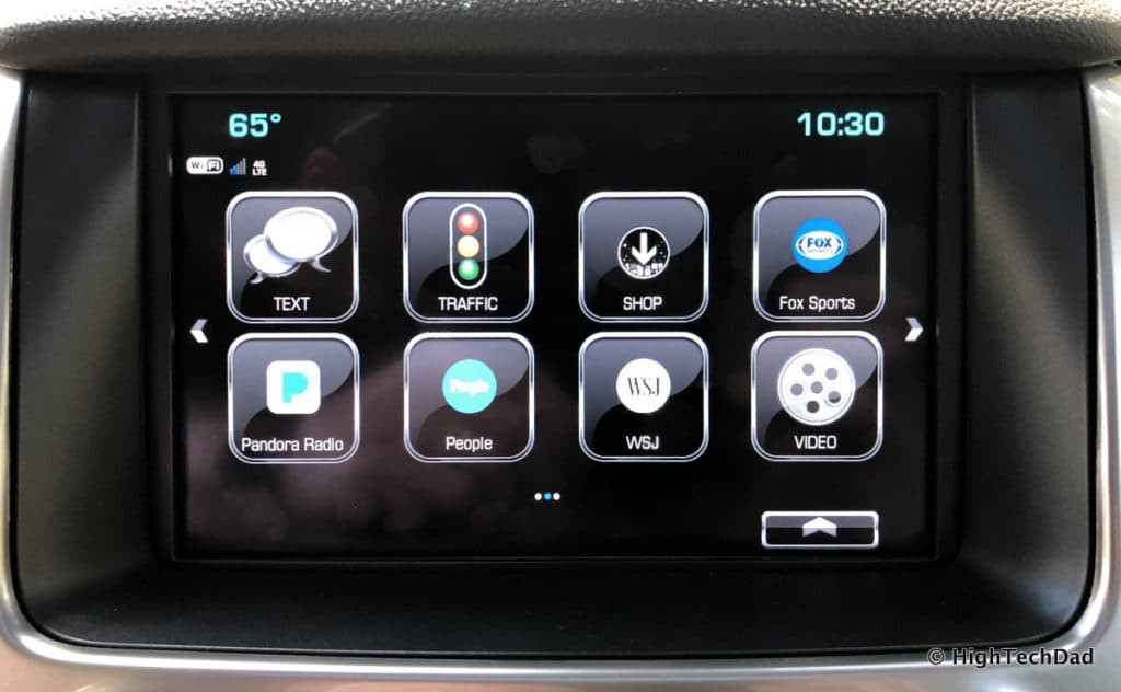 2018 Chevy Tahoe - more infotainment