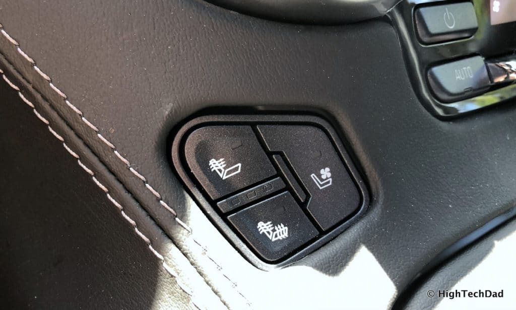 2018 Chevy Tahoe - seat warmer & cooler
