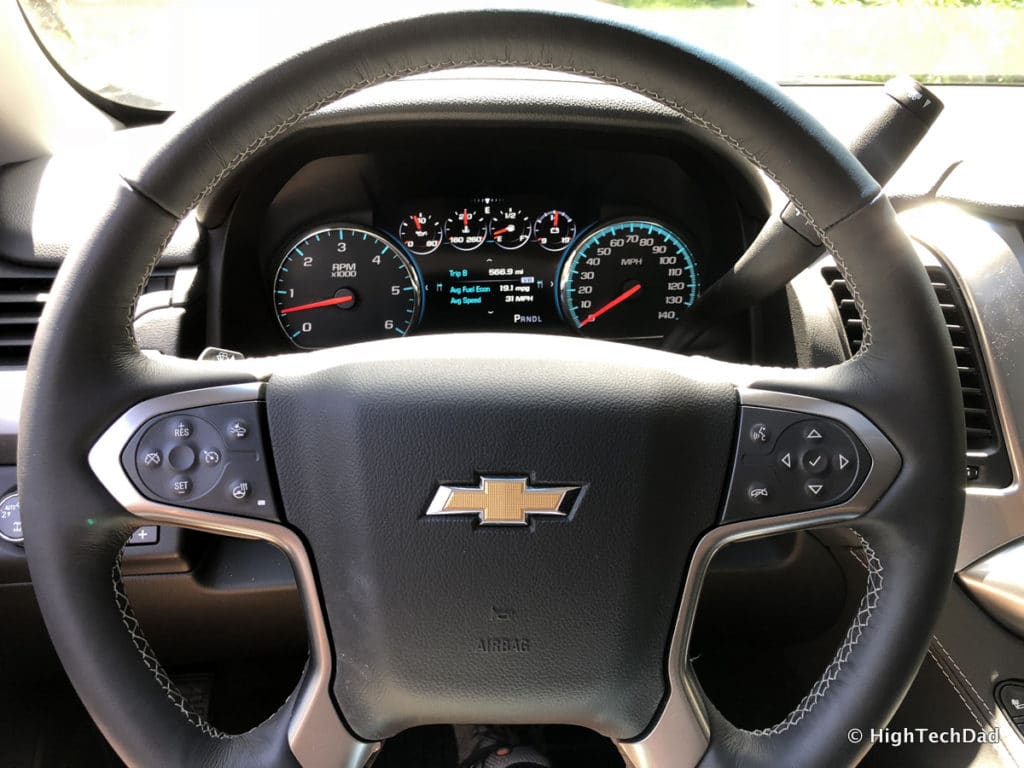 2018 Chevy Tahoe - steering wheel