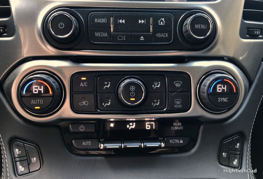 2018 Chevy Tahoe - dual climate control