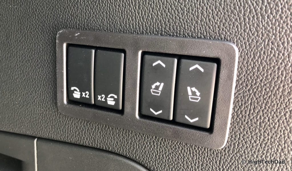 2018 Chevy Tahoe - seat buttons