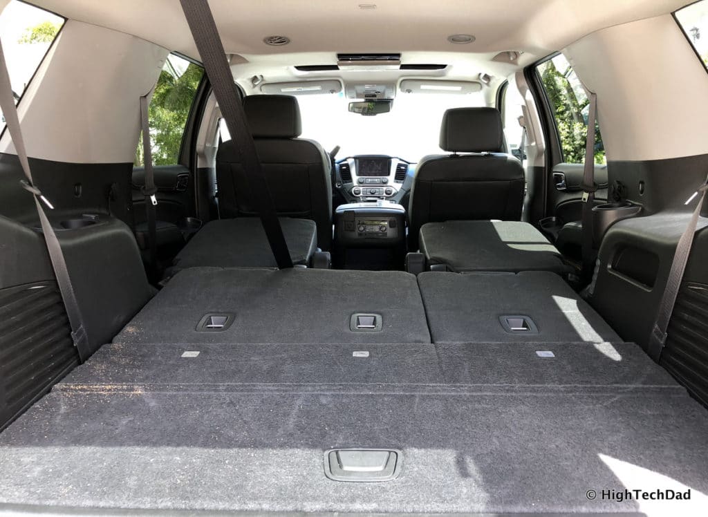 2018 Chevy Tahoe - seats folded down