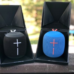 Ultimate Ears Wonderboom Bluetooth speakers review - in the box open