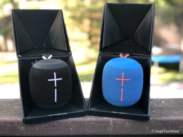 Ultimate Ears Wonderboom Bluetooth speakers review - in the box open