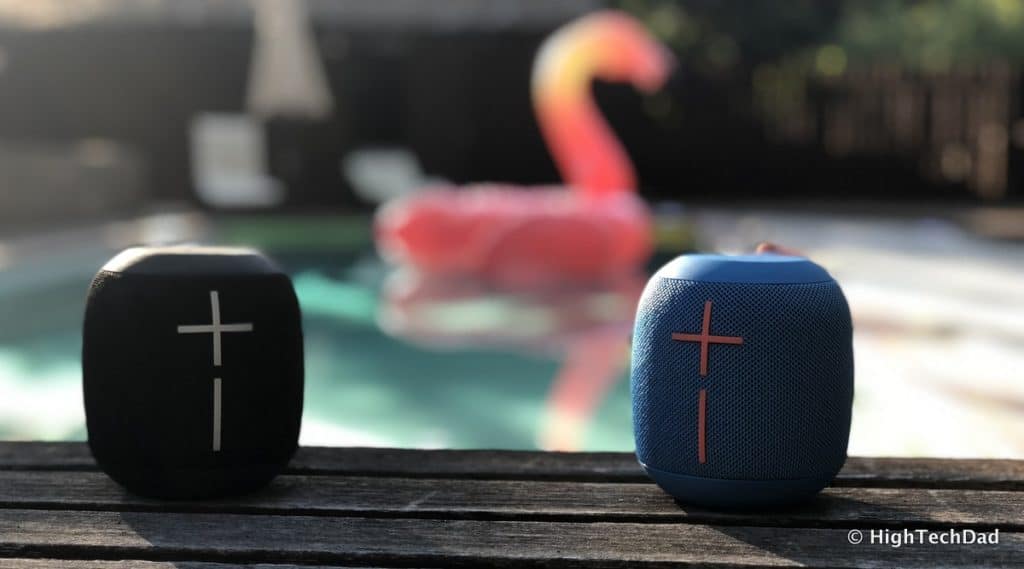 Ultimate Ears Wonderboom Bluetooth speakers review - by the pool