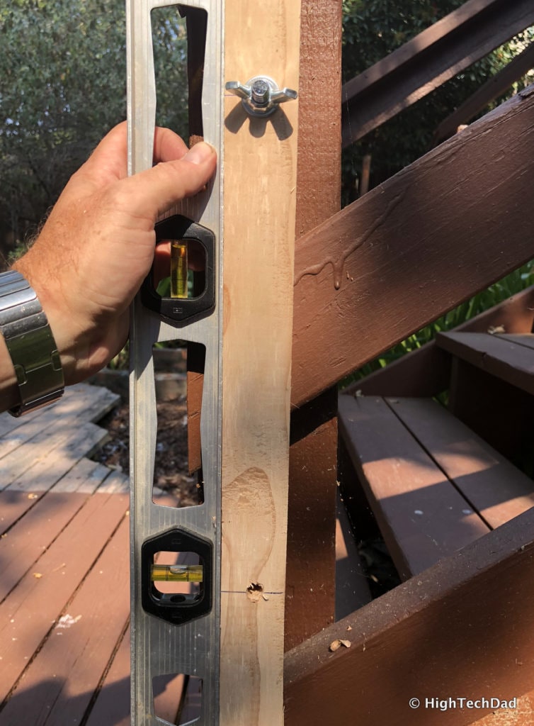 HTD DIY Deck Lighting Post - level