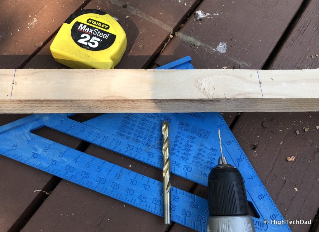 HTD DIY Deck Lighting Post - other tools