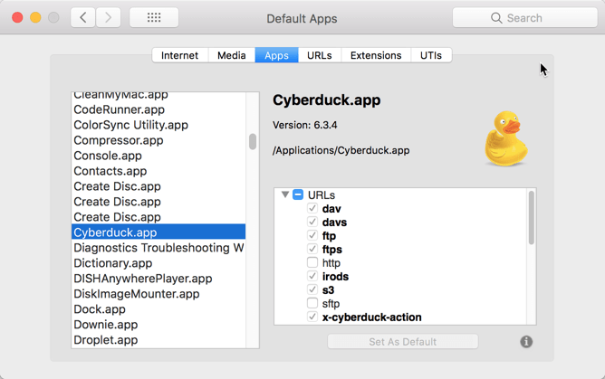 HighTechDad - How To set default application on Mac - app extension links