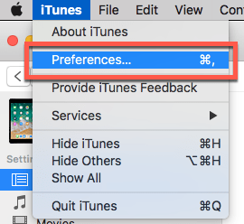 HighTechDad Change iOS Backup Location in iTunes - iTunes Preferences