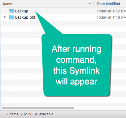 HighTechDad Change iOS Backup Location in iTunes - symlink