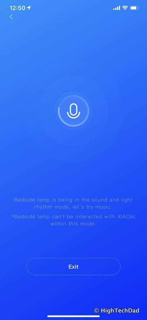 HighTechDad Xiaomi PHILIPS ZhiRui Smart Bedside Lamp - mic enabled