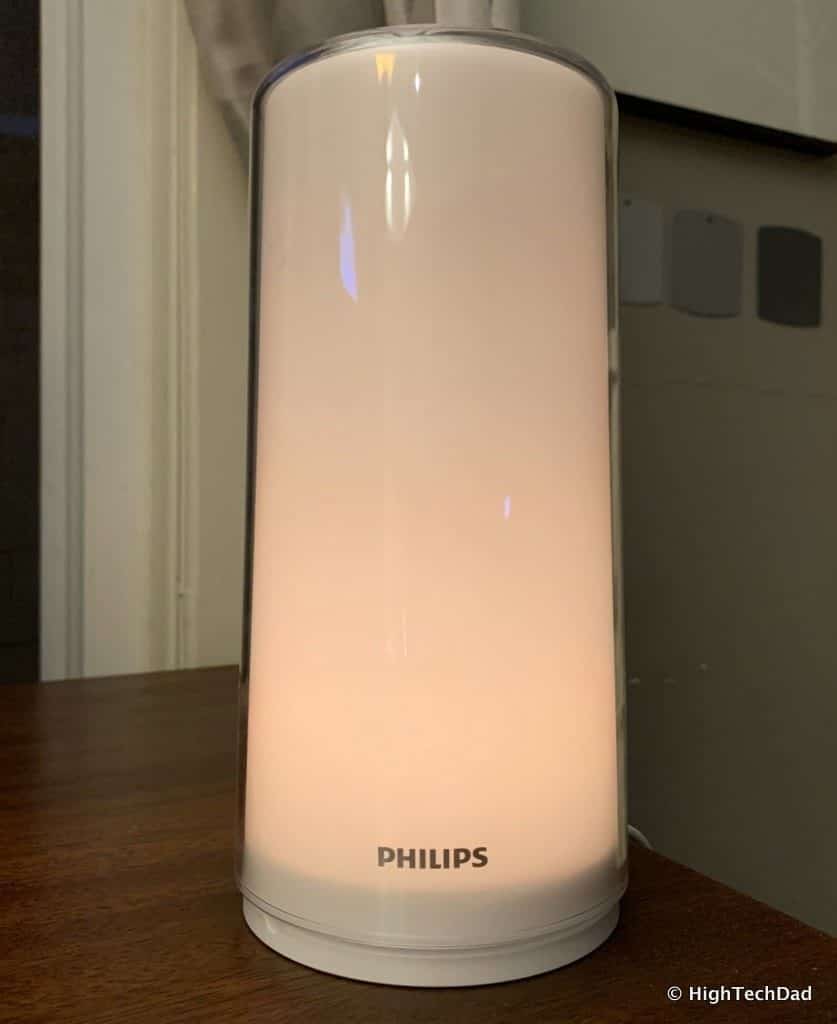 HighTechDad Xiaomi PHILIPS ZhiRui Smart Bedside Lamp - warm glow