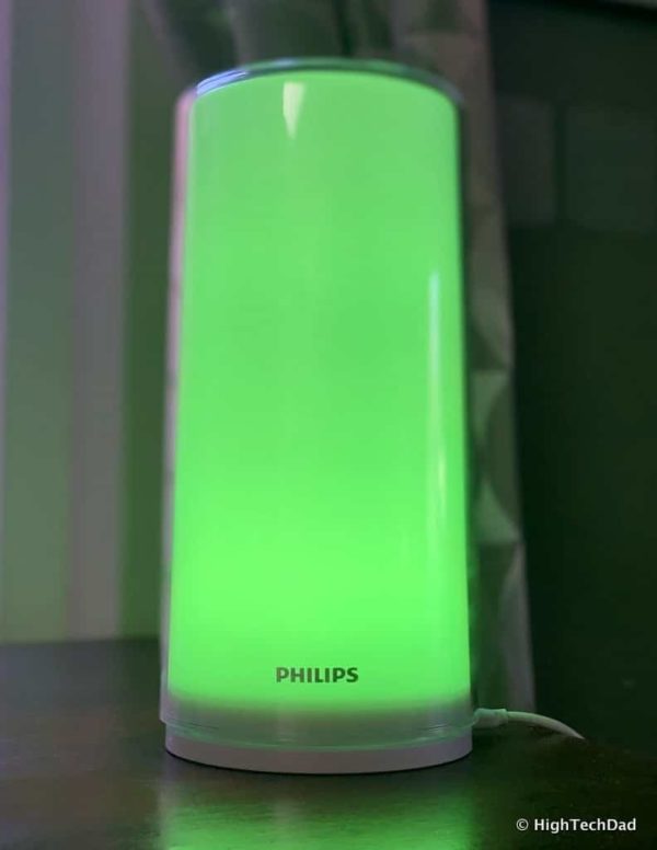 HighTechDad Xiaomi PHILIPS ZhiRui Smart Bedside Lamp - green light