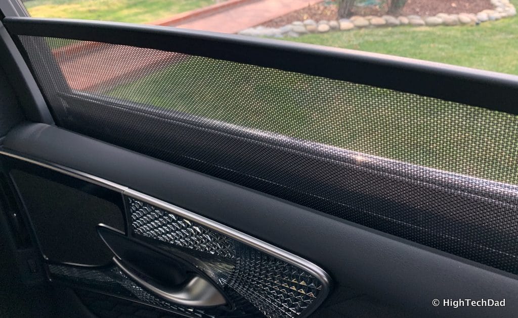 HighTechDad 2019 Lexus LS-500h review - window shades