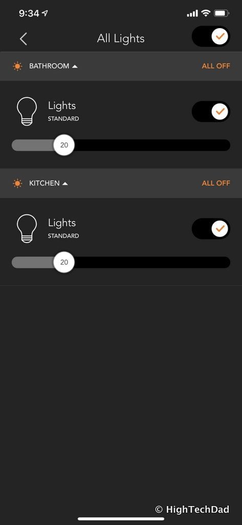 HighTechDad Brilliant Smart Switch Review - control lights