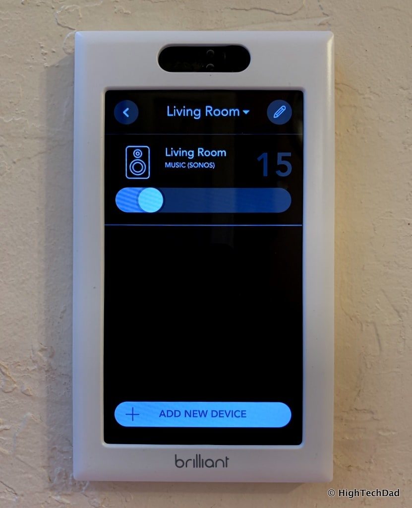 HighTechDad Brilliant Smart Switch Review - sonos