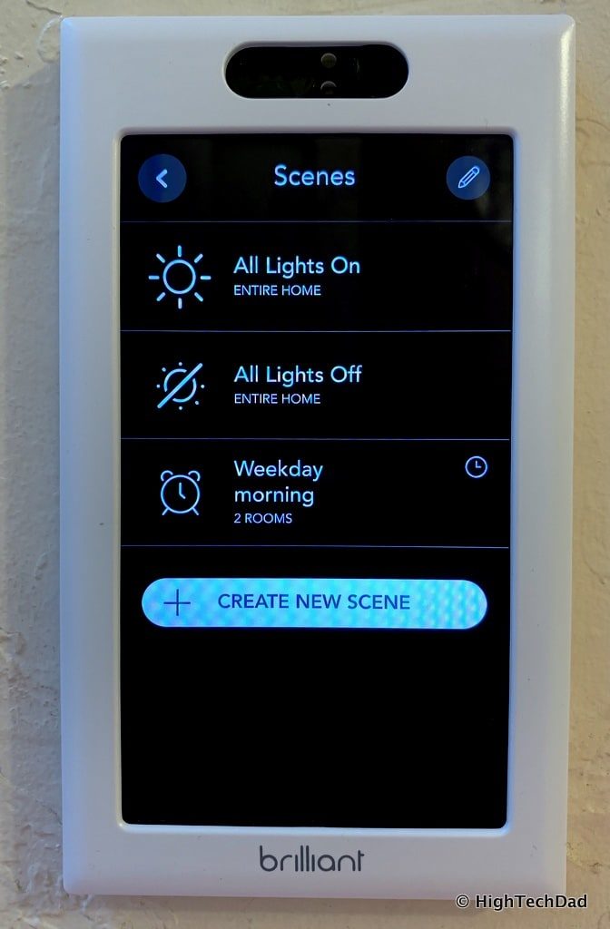 HighTechDad Brilliant Smart Switch Review - scenes