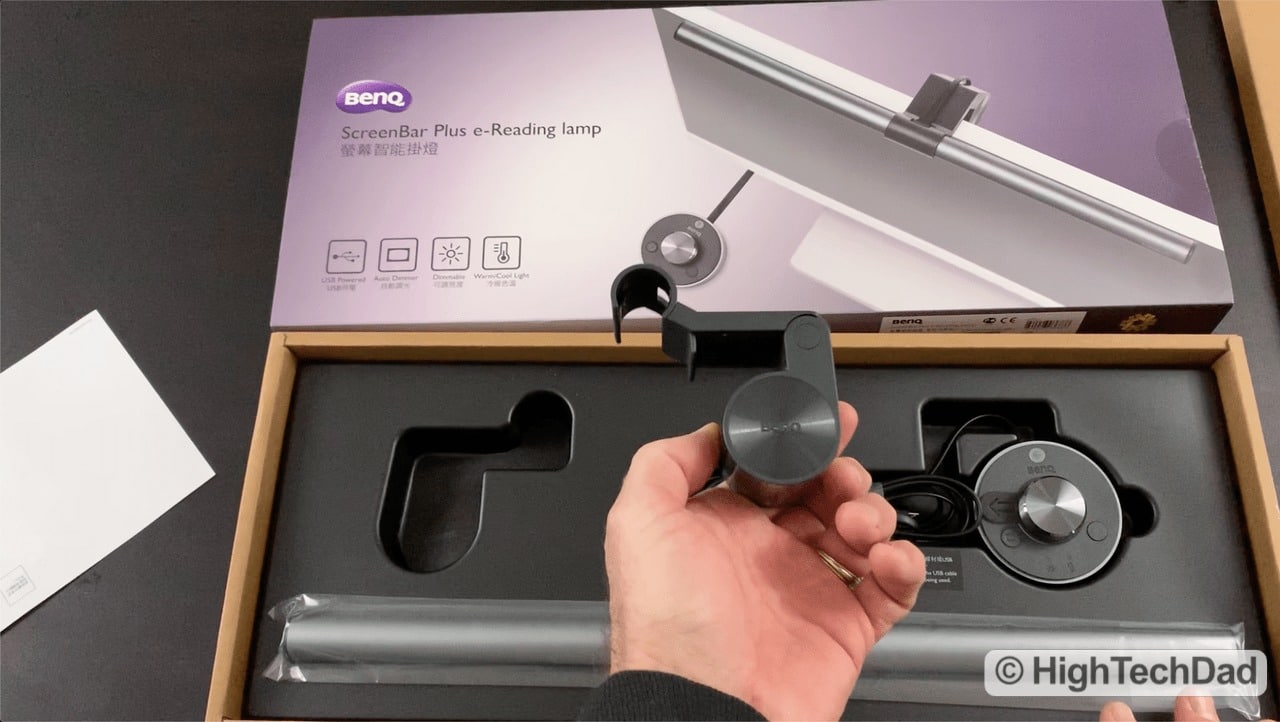 Shop > BenQ ScreenBar Plus desk light - HighTechDad™